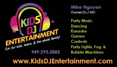 Kids DJ Entertainment
