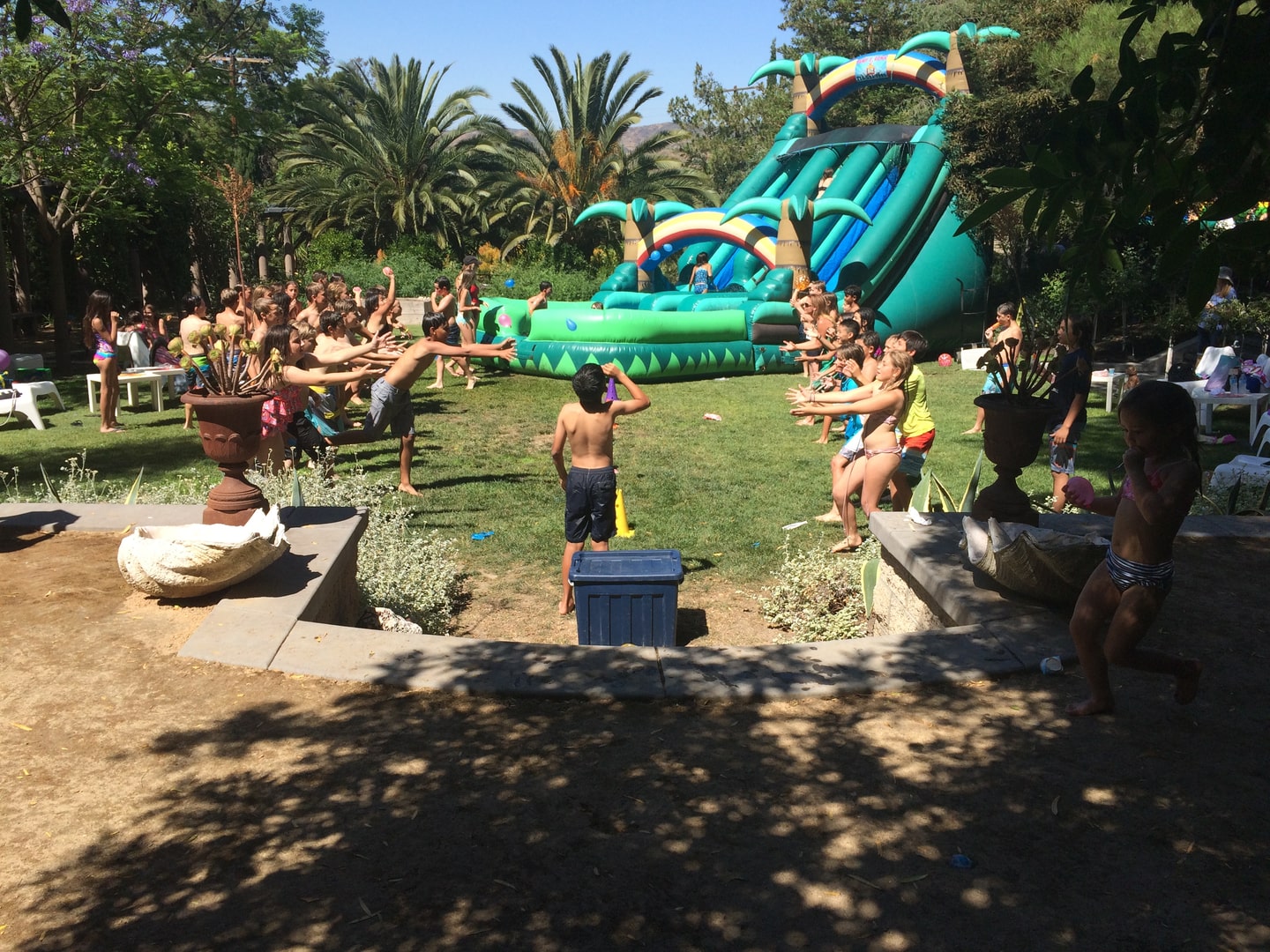 People spending fun time